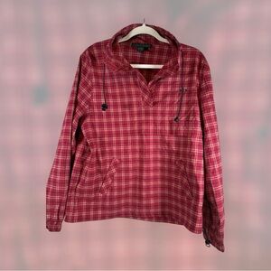 Norton McNaugton VIEW Vintage Plaid Pullover Jacket M